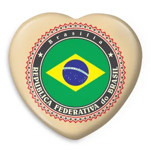 پیکسل قلبی پرچم برزیل