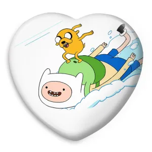 پیکسل قلبی جیک و فین وقت ماجراجویی Adventure Time