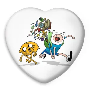 پیکسل قلبی جیک و فین وقت ماجراجویی Adventure Time