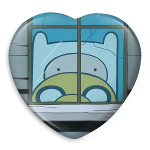 پیکسل قلبی جیک و فین وقت ماجراجویی Adventure Time