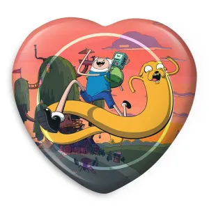 پیکسل قلبی جیک و فین وقت ماجراجویی Adventure Time