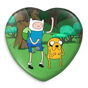 پیکسل قلبی جیک و فین وقت ماجراجویی Adventure Time