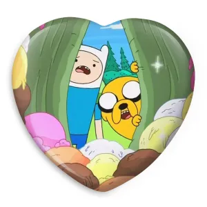 پیکسل قلبی جیک و فین وقت ماجراجویی Adventure Time