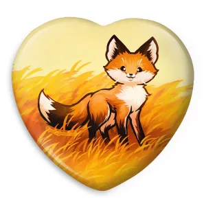 پیکسل قلبی روباه حیوانات بامزه