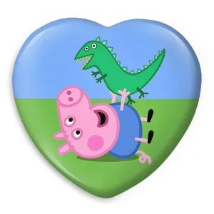 پیکسل قلبی جورج انیمیشن پپا پیگ Peppa pig