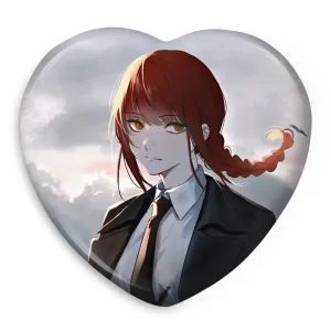 پیکسل قلبی ماکیما انیمه مرد اره ای Chainsaw Man