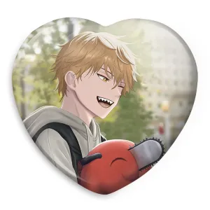 پیکسل قلبی دنجی انیمه مرد اره ای Chainsaw Man