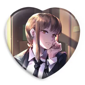 پیکسل قلبی ماکیما انیمه مرد اره ای Chainsaw Man