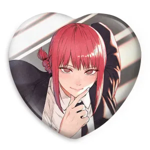 پیکسل قلبی ماکیما انیمه مرد اره ای Chainsaw Man