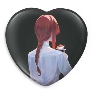 پیکسل قلبی ماکیما انیمه مرد اره ای Chainsaw Man