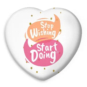 پیکسل قلبی Stop Wishing Start Doing