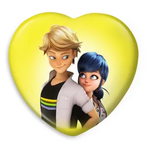 پیکسل قلبی دختر کفشدوزکی و پسر گربه ای