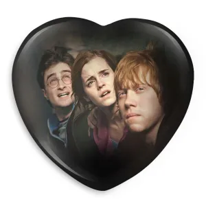پیکسل قلبی رون و هرمیون و هری پاتر Harry Potter