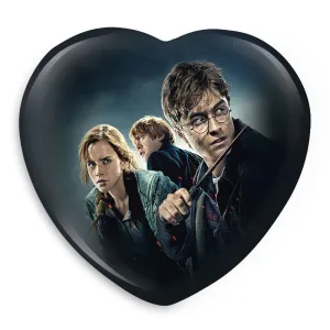 پیکسل قلبی رون و هرمیون و هری پاتر Harry Potter