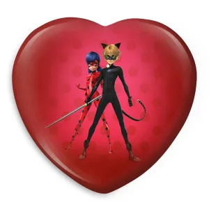 پیکسل قلبی دختر کفشدوزکی و پسر گربه ای