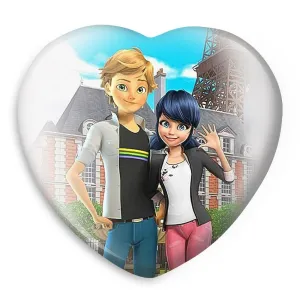 پیکسل قلبی دختر کفشدوزکی و پسر گربه ای