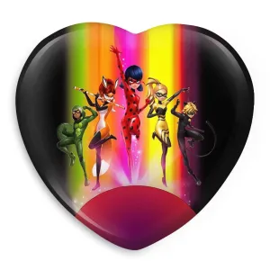 پیکسل قلبی دختر کفشدوزکی و پسر گربه ای