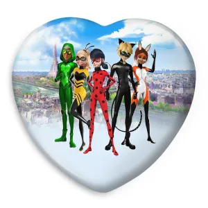 پیکسل قلبی دختر کفشدوزکی و پسر گربه ای