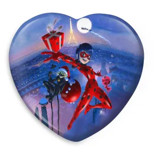 پیکسل قلبی دختر کفشدوزکی و پسر گربه ای