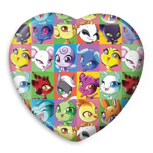 پیکسل قلبی دختر کفشدوزکی و پسر گربه ای