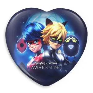 پیکسل قلبی دختر کفشدوزکی و پسر گربه ای