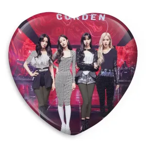 پیکسل قلبی گروه بلک پینک Black Pink