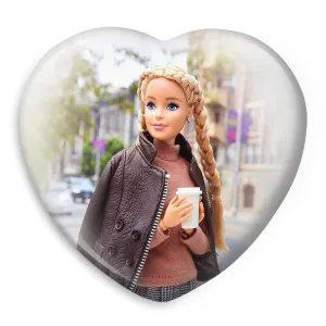 پیکسل قلبی عروسک باربی