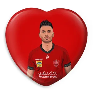 پیکسل قلبی سعید آقایی پرسپولیس
