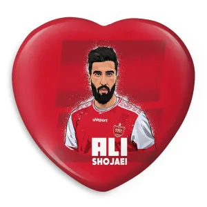 پیکسل قلبی علی شجاعی پرسپولیس