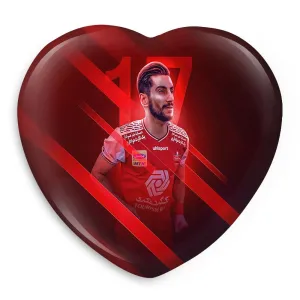 پیکسل قلبی مهدی شیری پرسپولیس