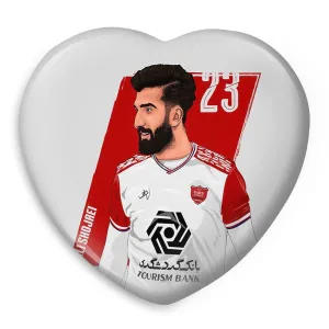 پیکسل قلبی علی شجاعی پرسپولیس