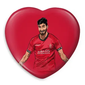 پیکسل قلبی شهریار مغانلو پرسپولیس