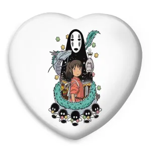 پیکسل قلبی انیمه شهر اشباح Spirited Away