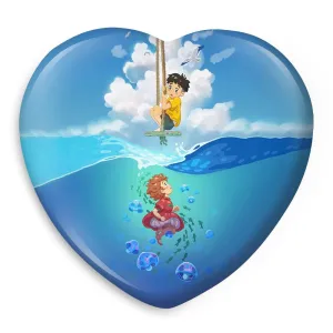 پیکسل قلبی انیمه پونیو Ponyo