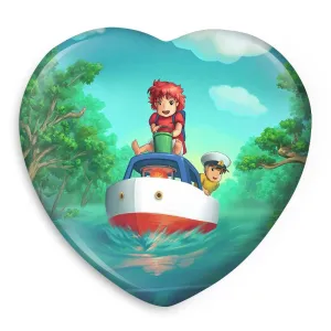 پیکسل قلبی انیمه پونیو Ponyo
