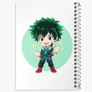 دفتر ایزوکو میدوریا انیمه آکادمی قهرمان من My Hero Academia