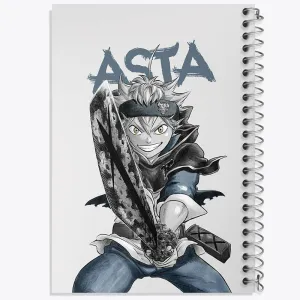 دفتر آستا انیمه بلک کلاور Black Clover