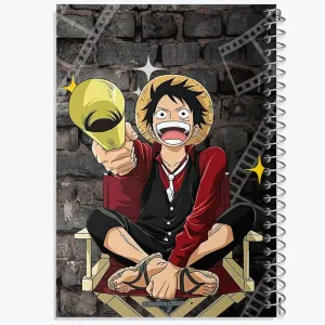 دفتر لوفی انیمه وان پیس One Piece