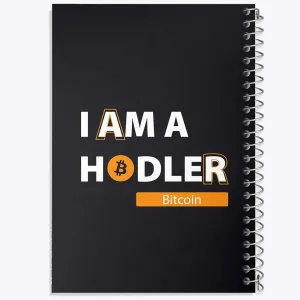 دفتر I Am A Hodler Bitcoin