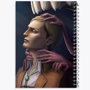 دفتر اروین اسمیت انیمه اتک آن تایتان Attack on Titan