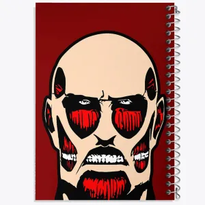 دفتر تایتان غول آسا انیمه اتک آن تایتان Attack on Titan