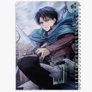 دفتر لیوای و میکاسا انیمه اتک آن تایتان Attack on Titan