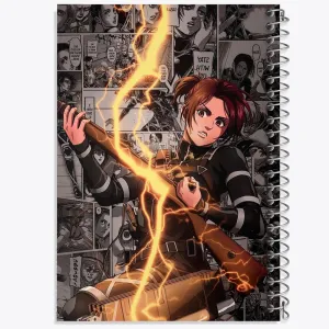دفتر ساشا براوس انیمه اتک آن تایتان Attack on Titan