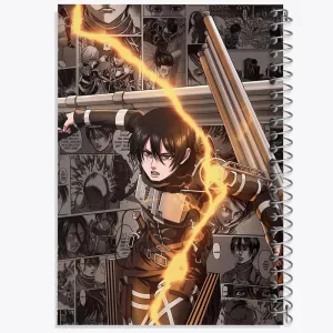 دفتر میکاسا آکرمن انیمه اتک آن تایتان Attack on Titan