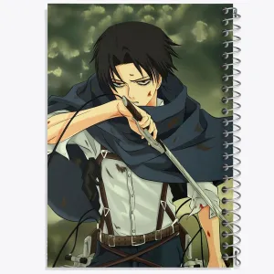 دفتر لیوای آکرمن انیمه اتک آن تایتان Attack on Titan