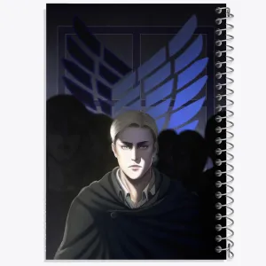دفتر اروین اسمیت انیمه اتک آن تایتان Attack on Titan