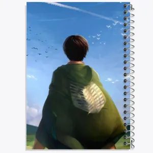 دفتر ارن یگر انیمه اتک آن تایتان Attack on Titan