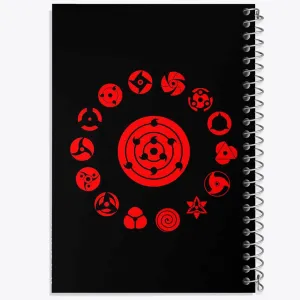 دفتر شارینگان ها انیمه ناروتو Naruto