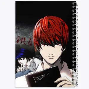 دفتر لایت و ال انیمه دفترچه مرگ Death Note