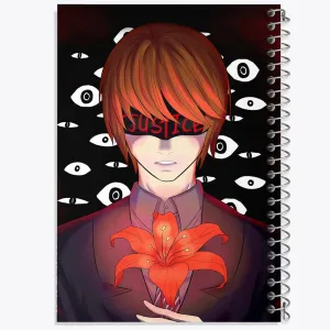 دفتر لایت یاگامی انیمه دفترچه مرگ Death Note